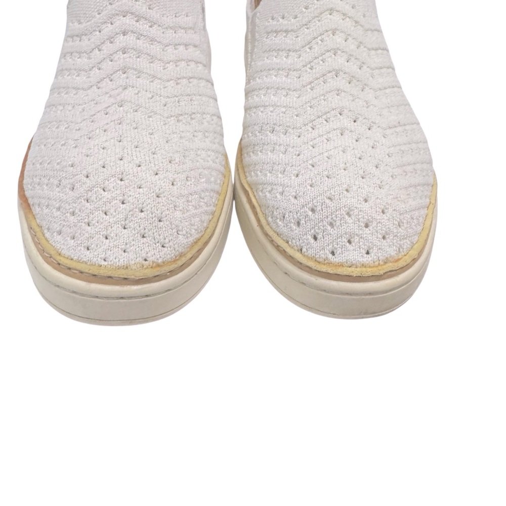 UGG Sammy Sneaker White Chevron Sz‎ 8.5 - Picture 4 of 10